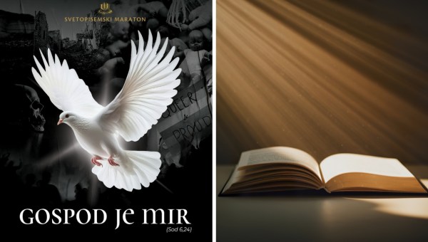 Corner Item Image - Letošnji Svetopisemski maraton sporoča: “Gospod je mir”