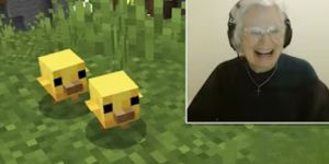 Pri 81 letih igra video igrice, da bi pomagala vnuku, ki se bori z rakom