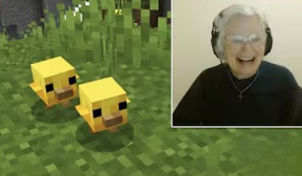Corner Hero Image - Pri 81 letih igra video igrice, da bi pomagala vnuku, ki se bori z rakom