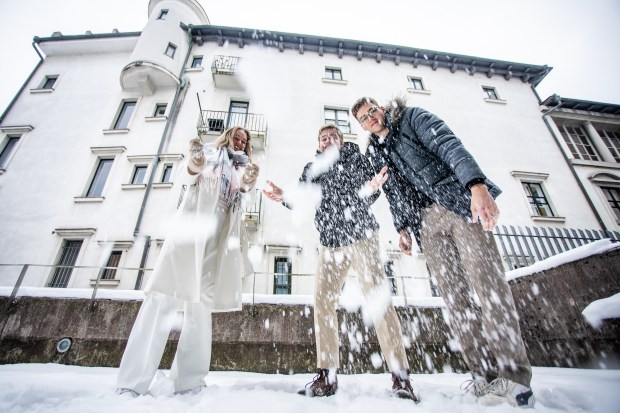 Eva Logar, Klemen Kavčič in Aljaž Smolič; Reflektor; velike družine