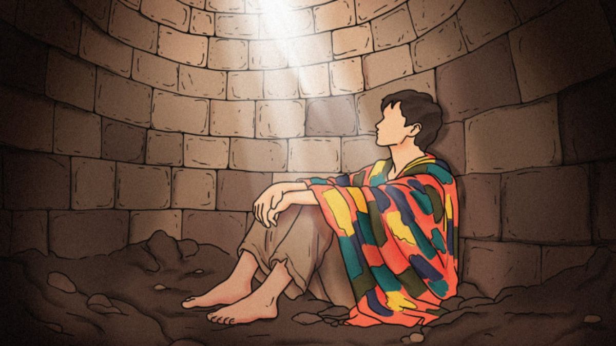 Joseph in the well