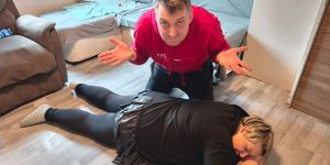 Takole so se sesule najine novoletne zaobljube