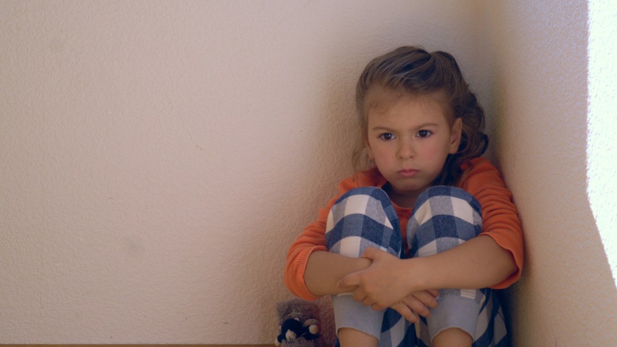 upset child