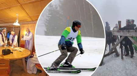 Duhovniki, redovnice in redovniki na belih strminah