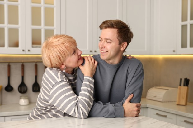 mother and son