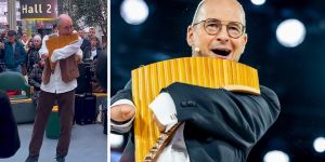 Čeprav nima rok, iz svoje piščali izvabi nebeške melodije