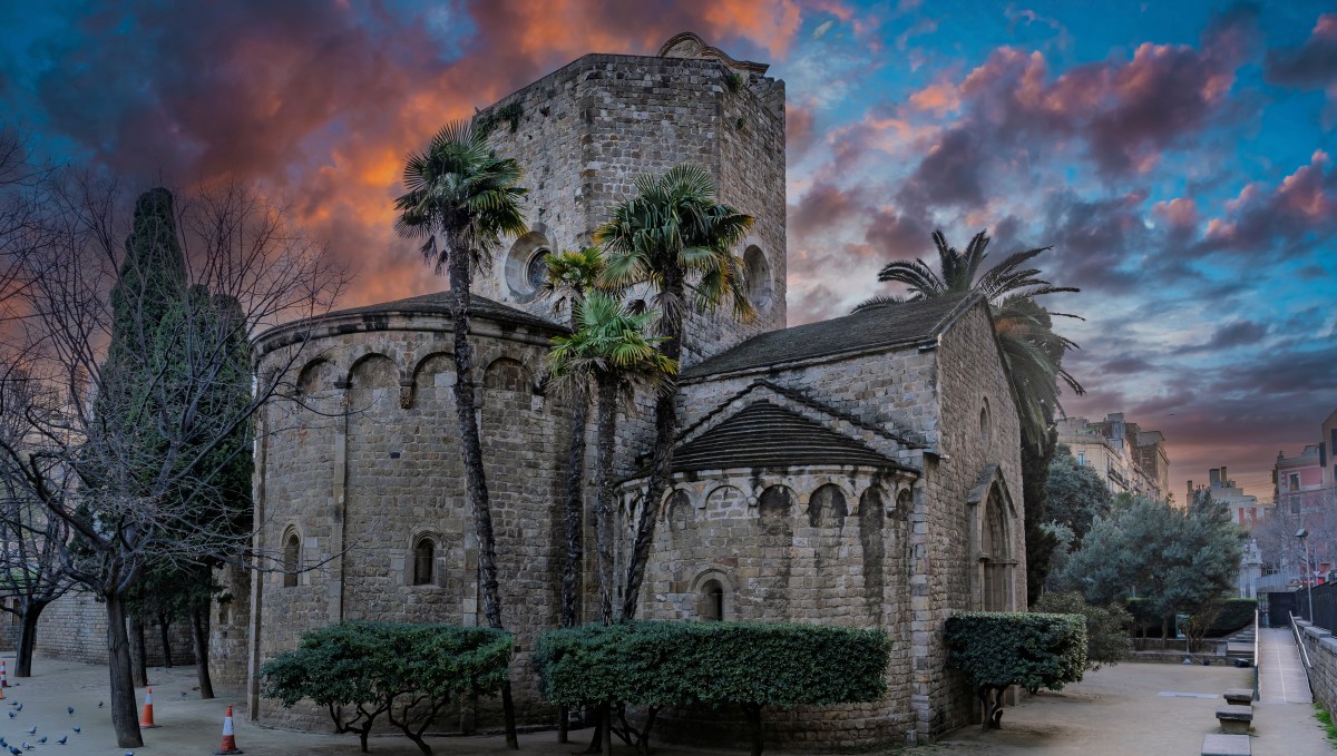 Ancient monastery of Sant Pau del Camp, Barcelona