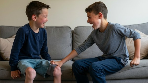 boys arguing